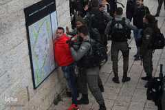 درگیری میان شهروندان فلسطینی و نظامیان صهیونیست