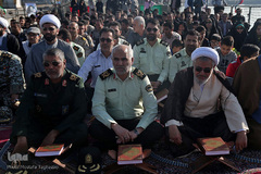 محفل انس با قرآن کاروان قرآنی انقلاب بر عرشه ناو شکن سهند نیروی دریایی ارتش