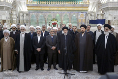 تجدیدمیثاق رئیس قوه قضائیه با آرمان های امام خمینی(ره)