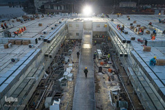 تکمیل شدن بیمارستان هزار تختخوابی چین