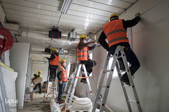 تکمیل شدن بیمارستان هزار تختخوابی چین