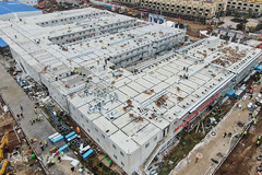 تکمیل شدن بیمارستان هزار تختخوابی چین