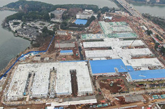 تکمیل شدن بیمارستان هزار تختخوابی چین