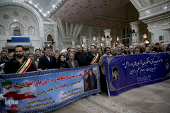 تجدیدمیثاق دانشگاهیان و جهادگران دانشگاهی با آرمان‌های امام خمینی(ره)