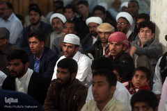 محفل انس با قرآن کاروان قرآنی انقلاب در مسجد جامع اهل سنت جاسک