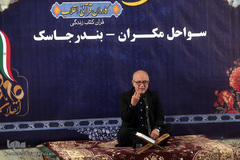 محفل انس با قرآن کاروان قرآنی انقلاب در مسجد جامع اهل سنت جاسک