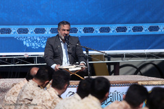 محفل انس با قرآن کاروان قرآنی انقلاب در منطقه سوم نبوت نیروی دریایی ارتش جمهوری اسلامی ایران
