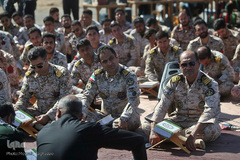 محفل انس با قرآن کاروان قرآنی انقلاب در منطقه سوم نبوت نیروی دریایی ارتش جمهوری اسلامی ایران