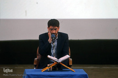 محفل انس با قرآن کاروان قرآنی انقلاب در دانشگاه دریانوردی وعلوم دریایی چابهار