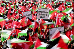 ادامه تجمعات اعتراضی علیه «معامله قرن» در جهان