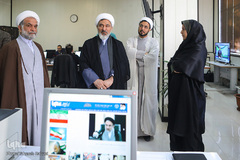 بازدید مدیر حوزه‌های علمیه خواهران کشور از ایکنا