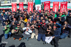 مراسم راهپیمایی یوم الله۲۲ بهمن در تهران