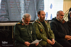 مراسم اربعین شهید سپهبد حاج قاسم سلیمانی و همرزمان شهیدش در تبریز