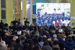 مراسم اربعین شهید سپهبد حاج قاسم سلیمانی و همرزمان شهیدش در تبریز