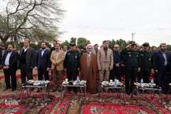 رونمایی از تندیس سردار سلیمانی در اهواز