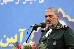 رونمایی از تندیس سردار سلیمانی در اهواز