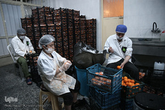 جهاد آبمیوه گیری موکب «المهدی» هیأت رزمندگان اسلام شمیرانات برای یاری کادر درمانی و شفای عاجل بیماران کرونایی