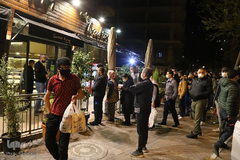 ساعاتی قبل از برقراری منع آمد و شد در ترکیه