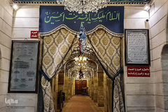 حرم حضرت رقیه(س) در شب ولادت