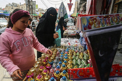 آماده شدن مردم غزه برای ورود به ماه رمضان