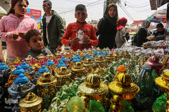 آماده شدن مردم غزه برای ورود به ماه رمضان