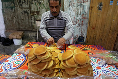 آماده شدن مردم غزه برای ورود به ماه رمضان