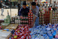 آماده شدن مردم غزه برای ورود به ماه رمضان