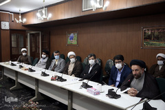 نشست هم اندیشی مقابله با کرونای جامعه قرآنی در مجتمع بیمارستانی امام خمینی(ره)