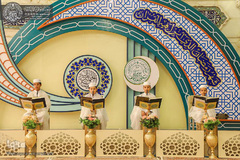 جزءخوانی قاریان نونهالان در حرم علوی