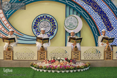 جزءخوانی قاریان نونهالان در حرم علوی