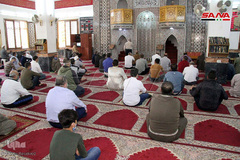 اقامه نماز جمعه در طَرطوس سوریه