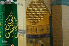 آذین بندی صحن مطهر علوی به مناسبت میلاد خجسته امام حسن مجتبی (ع)