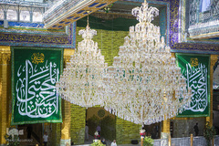 آذین بندی کربلا به مناسبت ولادت امام حسن(ع)