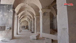 آغاز عملیات ترمیم مسجد اموی حلب