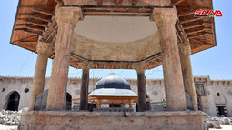 آغاز عملیات ترمیم مسجد اموی حلب