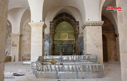 آغاز عملیات ترمیم مسجد اموی حلب