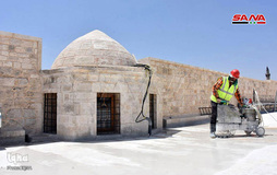 آغاز عملیات ترمیم مسجد اموی حلب
