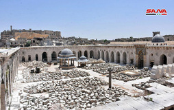 آغاز عملیات ترمیم مسجد اموی حلب