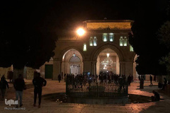 بازگشایی مسجد الاقصی در بیت المقدس بر روی نمازگزاران فلطسینی بعد از ۶۰روز ممنوعیت ورود و اقامه نماز