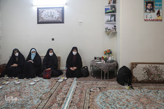 دیدار با خانواده شهید تقوی