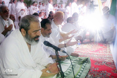 دعای عرفه حجاج ایرانی در صحرای عرفات