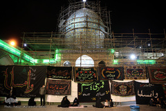 آخرین شب عزاداری ایام «مسلمیه» در حرم مطهر حضرت عبدالعظیم حسنی(ع)