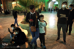 آخرین شب عزاداری ایام «مسلمیه» در حرم مطهر حضرت عبدالعظیم حسنی(ع)