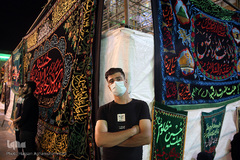 آخرین شب عزاداری ایام «مسلمیه» در حرم مطهر حضرت عبدالعظیم حسنی(ع)