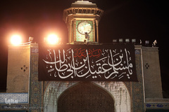 آخرین شب عزاداری ایام «مسلمیه» در حرم مطهر حضرت عبدالعظیم حسنی(ع)