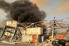 انفجارهای مهیب بیروت