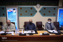 مراسم رونمایی از پوستر پویش #روضه_های_خانگی در سازمان قرآنی دانشگاهیان کشور