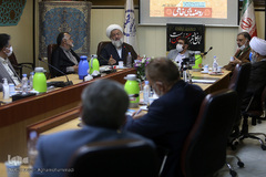 مراسم رونمایی از پوستر پویش #روضه_های_خانگی در سازمان قرآنی دانشگاهیان کشور