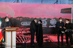 آیین "سلام بر محرم"، تعویض مرتفع ترین پرچم کشور