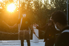 آیین "سلام بر محرم"، تعویض مرتفع ترین پرچم کشور